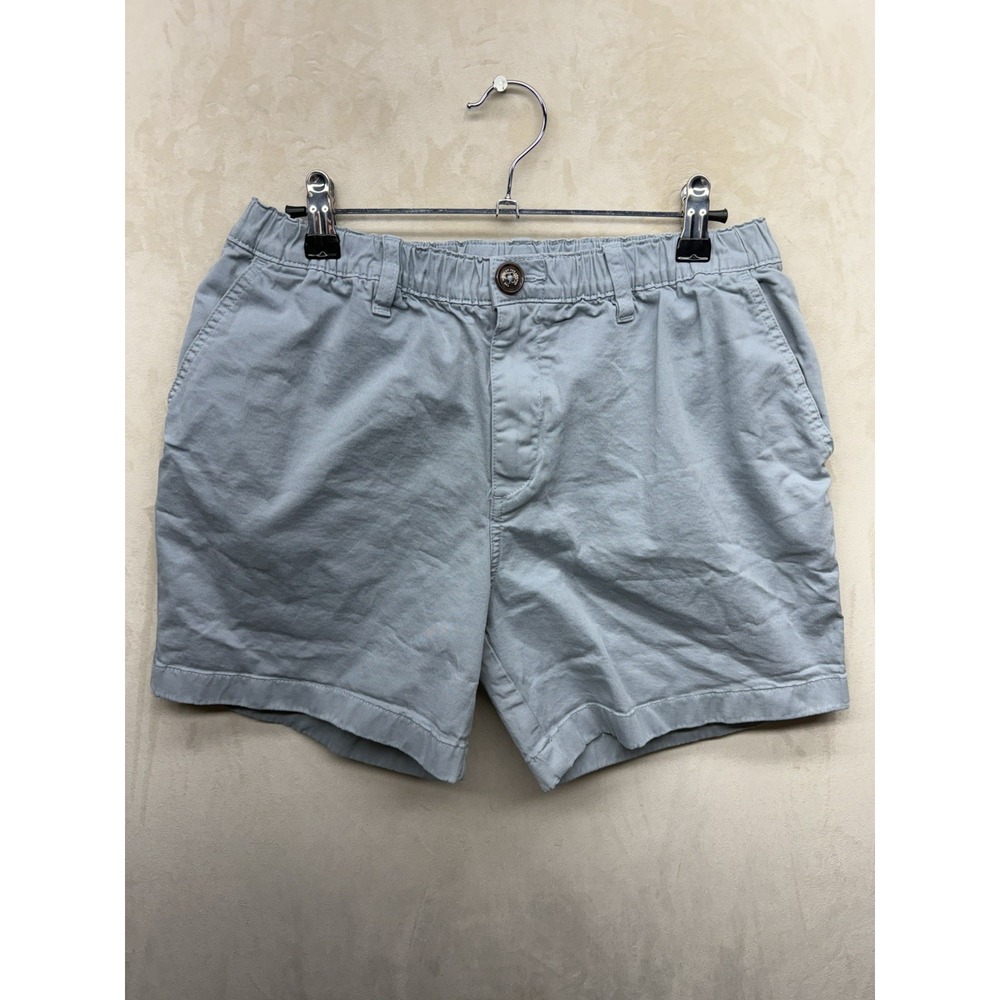 Chubbies Shorts Men Medium Light Blue Originals 5.5" Inseam Stretch Preppy Beach